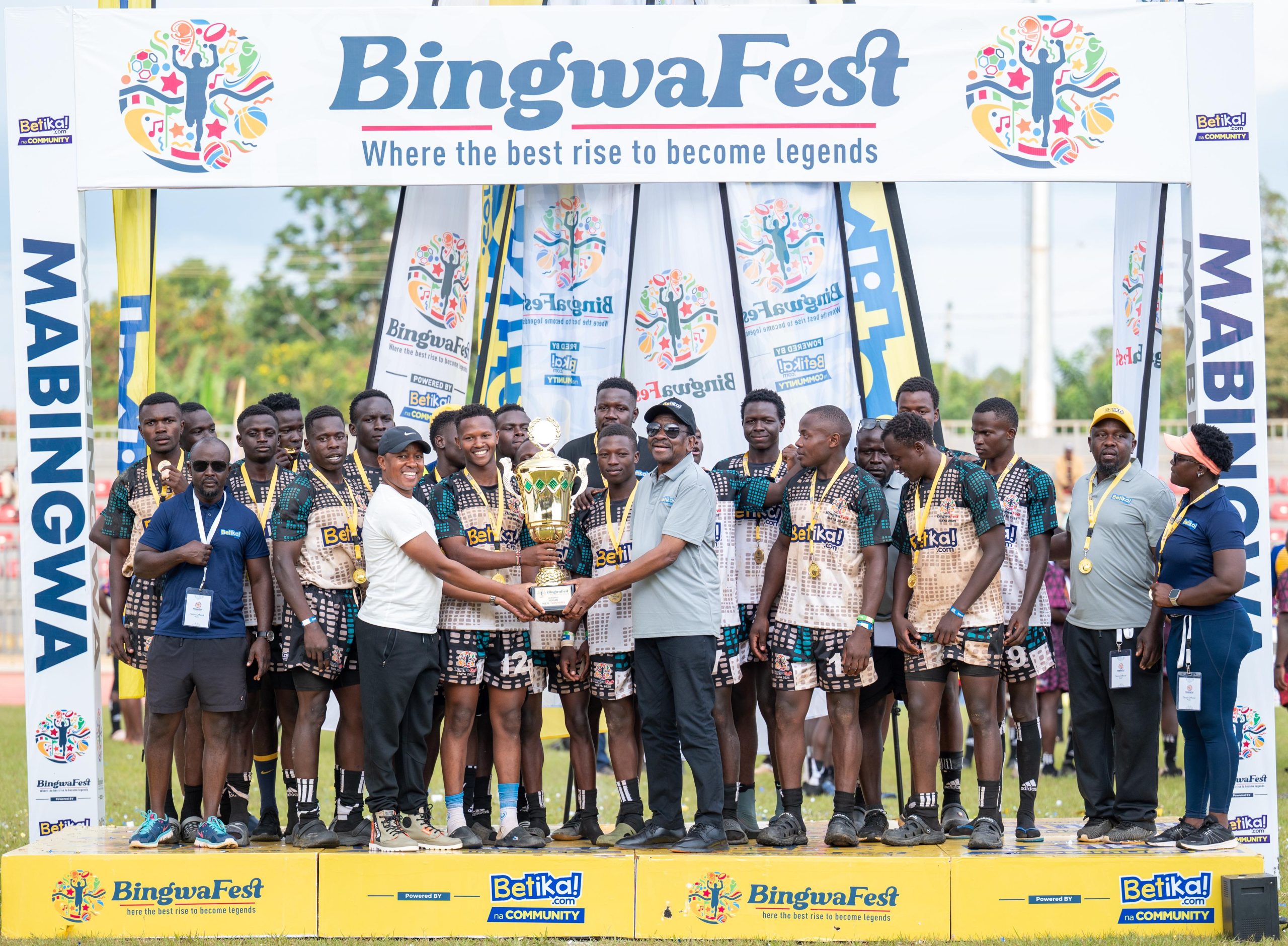 Kisumu Development Crowned Champions at Betika BingwaFest Nyanza 2025